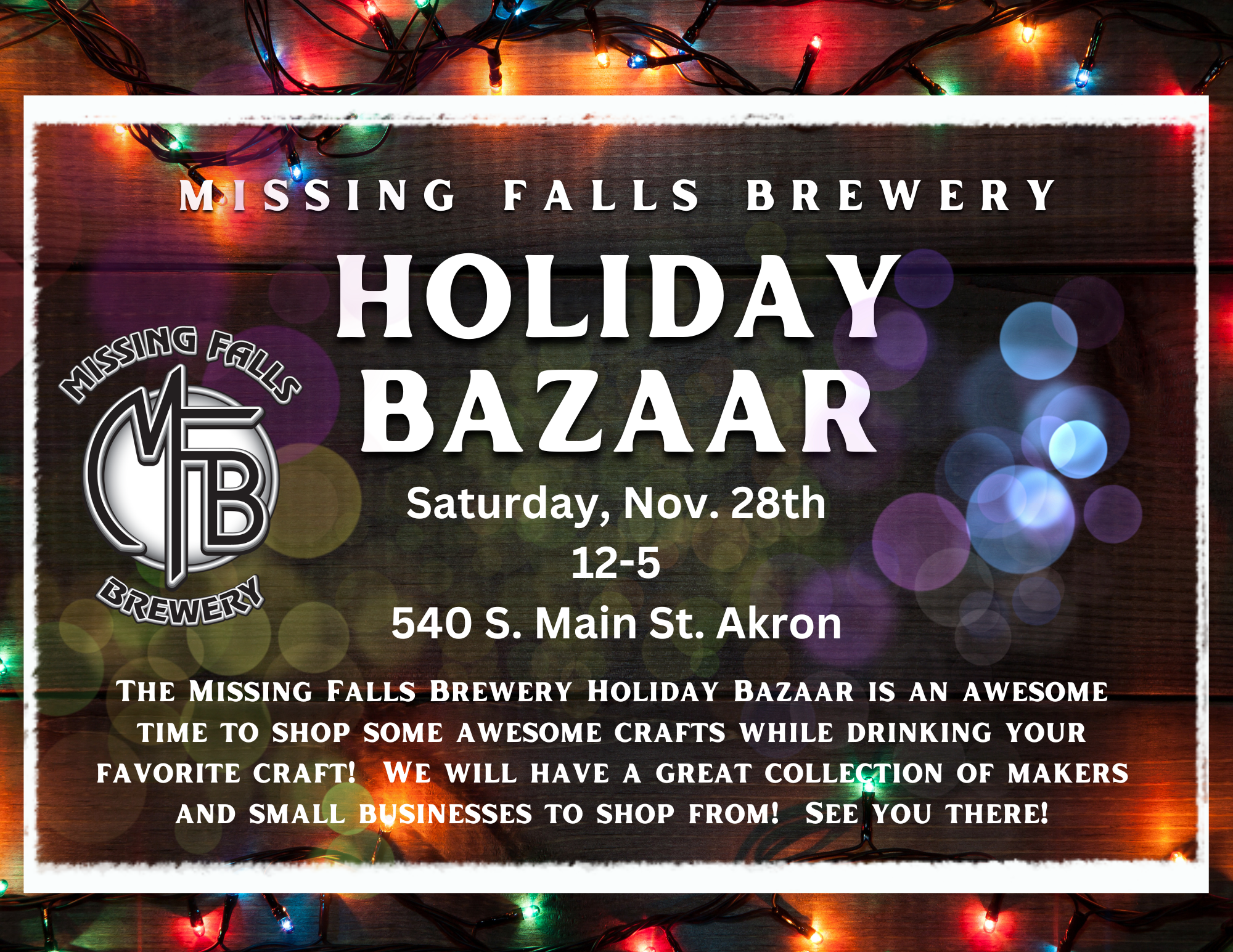 Holiday bazaar 26- flyer